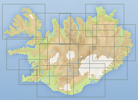 IJslandkaarten